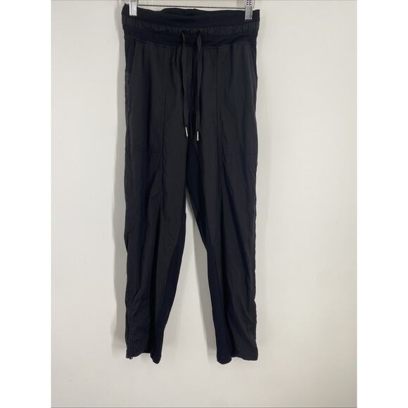 Lululemon Dance Studio Pants Size 2 Black Athleisure Casual Outdoor 859 - Picture 1 of 8
